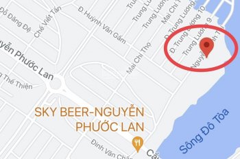 Bán đất biệt thự Nguyễn Đình Thi 525m2 thuộc đảo vip giá siêu rẻ view sông thuộc Hòa Xuân, Cẩm Lệ