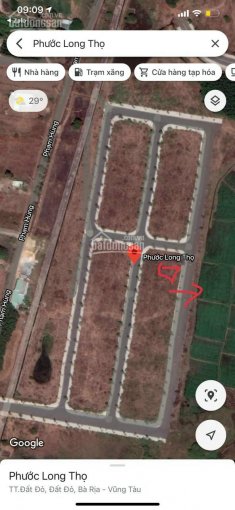 Chủ gửi bán lô đất TĐC Phạm Hùng xã Phước Long Thọ - Đất Đỏ - BRVT, diện tích: 6x20m 120m2 full thổ