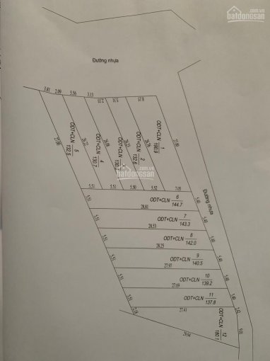Sỉ 12 nền, thổ cư 50m2/nền, giá 6 tỷ 9 tại Đồng Xoài
