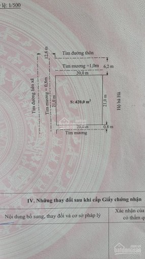 Bán lô góc 3 mặt thoáng mặt trục xã Tân Tiến, An Dương. Lh: 0823.540.888