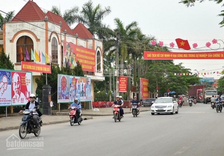 Bán 659m2 đất mặt đường Phan Đăng Lưu (351) tại trung tâm thị trấn An Dương