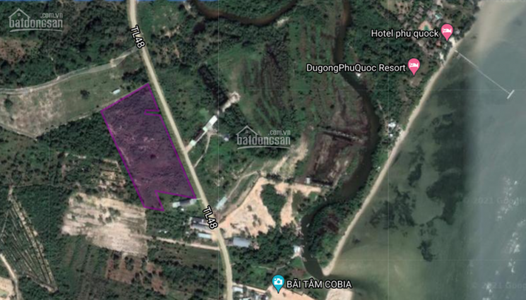 1,7ha Hơn 200m mặt tiền Đông Đảo - giá tốt