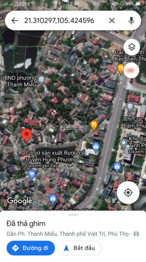 Cần bán đất khu 14 Thanh Miếu, Việt Trì, Phú Thọ