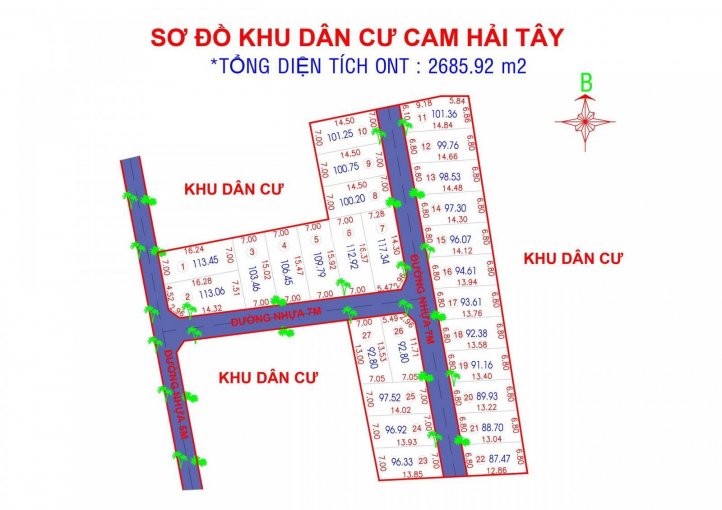 Bán 3.534m2 thổ cư 100% tại Cam Lâm - Khánh Hoà