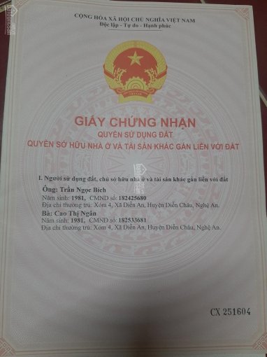 Cần tiền xây nhà, bán đất chính chủ như hình. LH: 0818153030