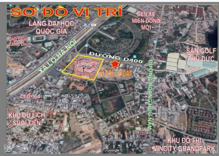 Bán đất mặt tiền D400 & Hoàng Hữu Nam, Quận 9, TP. HCM