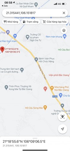 Chính chủ bán đất thôn 284 Quế Nham, Tân Yên, Bắc Giang