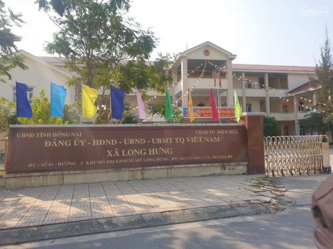 Bán đất Long Hưng, DT: 100m2, sổ riêng thổ cư, ngân hàng cho vay