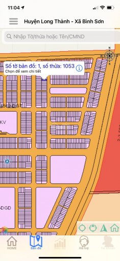 Bán đất sổ hồng riêng, thổ cư 100%. Mặt tiền đường ĐT769 và đường Cầu Mên