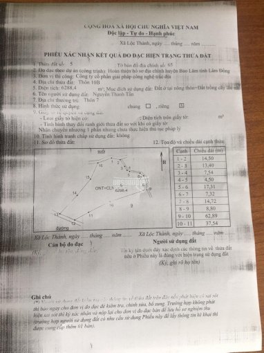 Bán nhanh lô đất đẹp nhất Lộc Thành, ngay Bảo Lộc, Lâm Đồng, cam kết giá đầu tư tốt nhất thị trường