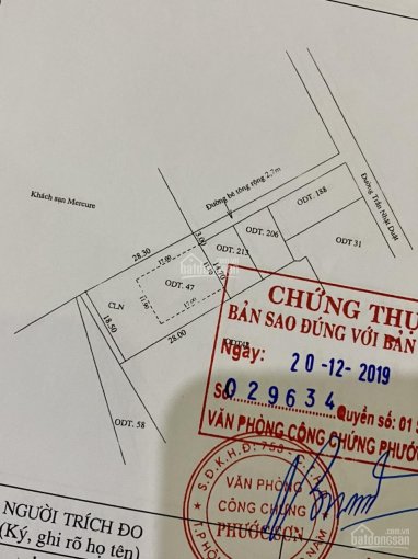 Chính chủ bán đất kiệt đường Trần Nhật Duật - TP Hội An