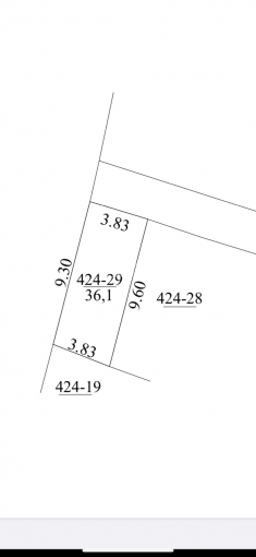 Chính chủ bán 36m2 đất An Thọ vị trí thoáng, đẹp 27,5tr/m2 gần chợ Phú An