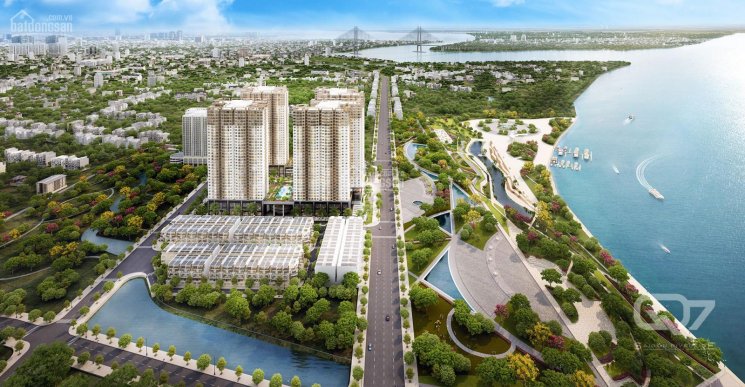 Rổ hàng nhiều lô MT Đào Trí đất Q7 Saigon Riverside - CĐT Hưng Thịnh, DT 5x18m, 8x18m, giá 6.5 tỷ