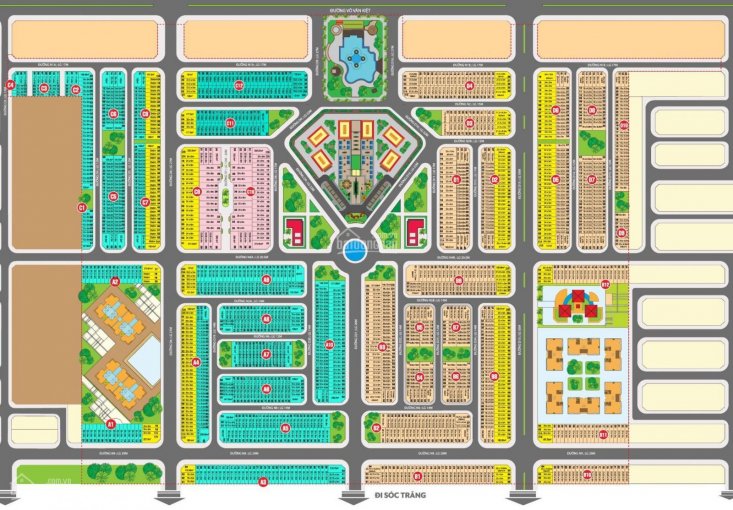 Còn 5 nền vị trí cực đẹp ngay trung tâm TP. Hậu Giang