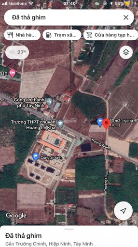Bán đất trung tâm TP. Tây Ninh, mặt tiền đường 20m (Trường Chinh cũ)