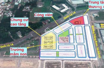 Đất ở thị trấn Trảng Bom, mặt tiền Quốc Lộ 1A và Đồi 61, cạnh KCN Bàu Xéo, Trảng Bom, Đồng Nai