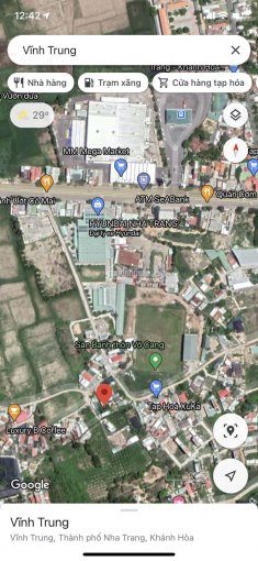 Vĩnh Trung đối diện bến xe phía Nam Nha Trang. Sổ riêng thổ cư 100% đường ô tô mà giá chỉ 11tr/m2