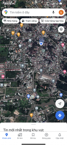 Bán đất mặt tiền đường Võ Minh Đức 8.34 x 48 = 418m2 (thổ 88m2) P Phú Thọ, TDM, Bình Dương