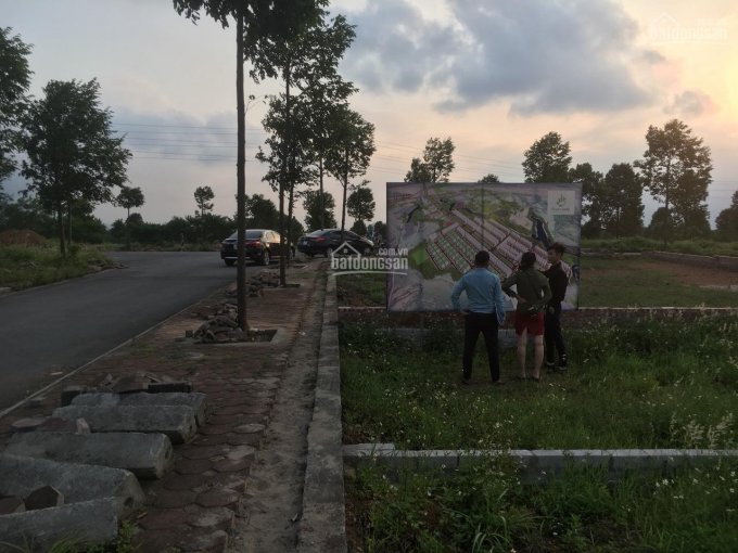 Siêu phẩm 2 lô đất ngay mặt đường đôi thuộc tái định cư đại học QGHN, giá F0 dành cho nhà đầu tư