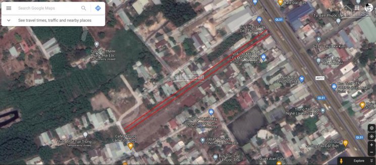 Bán đất xã Phước Thái, cách Quốc Lộ 51 chỉ 100m