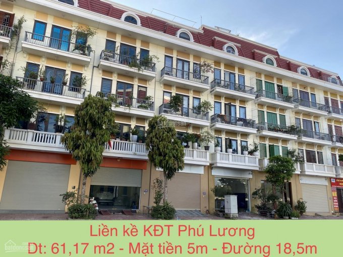 Liền kề rẻ nhất KĐT Phú Lương 61m2 - Hướng Đông Nam