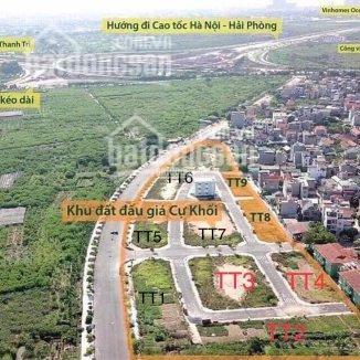 Bán độc quyền một số lô đất tại khu đấu gía Cự Khối p. Cự Khối, Long Biên, Hà Nội, gía từ 4.8 tỷ