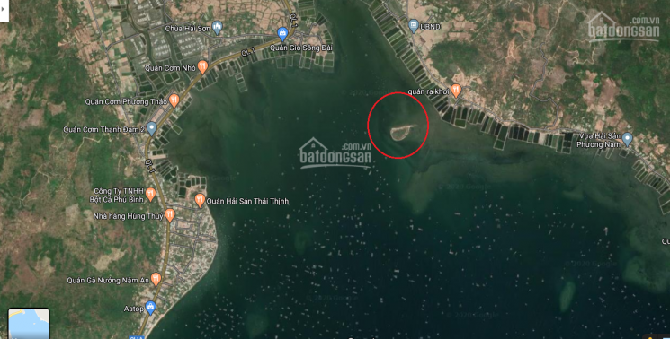 Bán đất hòn đảo nổi tiếng ở Vịnh Xuân Đài Phú Yên 1.5 hecta giá chỉ 23 tỷ