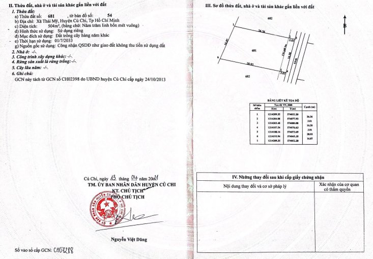 Cần tiền bán nhanh trong tuần, 8 lô đất có diện tích 500-700m2, giá 3tr-3.2/m2. Nhiều vị trí đẹp