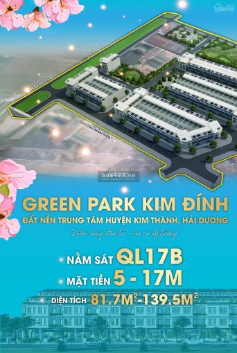 Cơ hội cuối cùng nhận chiết khấu 100 tr khi mua đất nền Green Park Kim Đính, Kim Thành