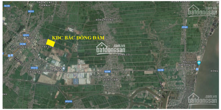 Nhượng lại ba suất ngoại giao lãnh đạo dự án đấu giá trung tâm - Tiền Hải, Thái Bình - Đã có sổ đỏ