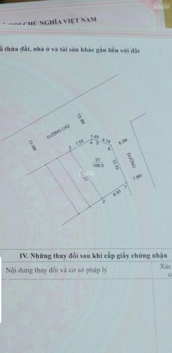 Góc 2 mặt tiền. 169m2 mặt đường CK2