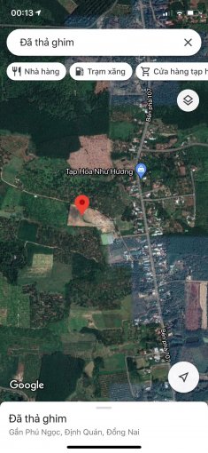Bán đất xã Phú Ngọc, Định Quán, Đồng Nai, đã có sổ chính chủ. Giá 450 tr/ lô 1000m2