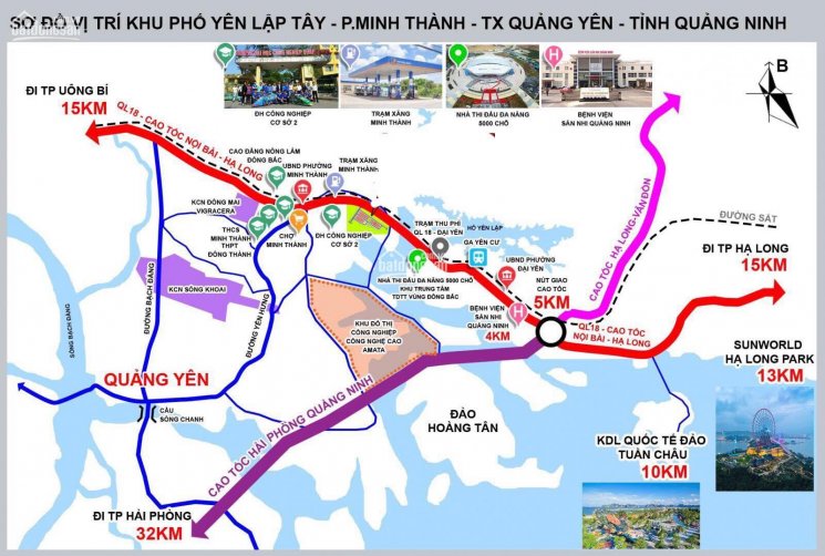 Bán đất: Đồng Chòi, Minh Thành, thị xã Quảng Yên, tỉnh Quảng Ninh