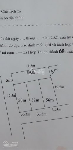 Chính chủ bán đất thổ cư thôn Yên Dục, Hiệp Thuận, Phúc Thọ. Đất có sổ, cách cầu Phùng 2km