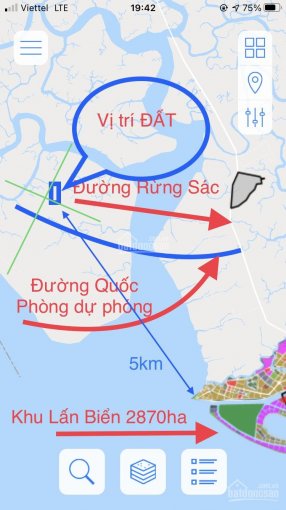 Đất làm Muối xã Lý Nhơn gần biển giá 750k/m2 vuông đẹp, có đường quy hoạch