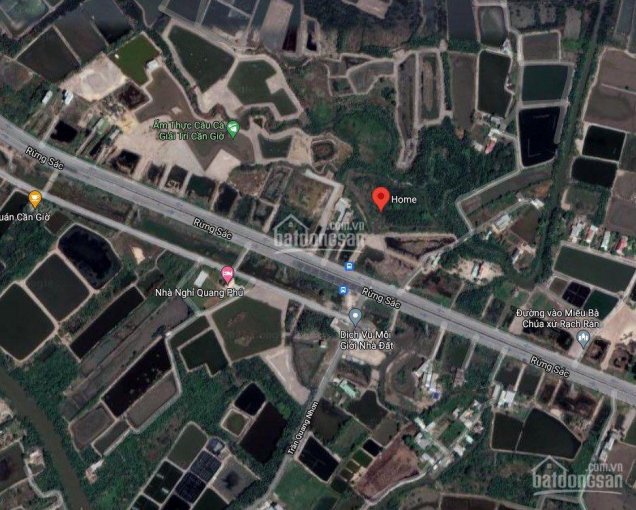 Bán gấp lô đất thổ cư mặt tiền đường Rừng Sác xã Bình Khánh huyện Cần Giờ TPHCM