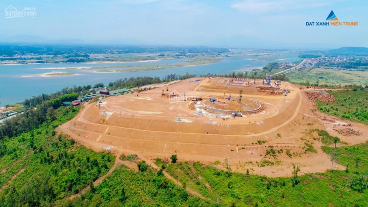 Bán lô đất ngay chân cầu cửa Đại Quảng Ngãi, hỗ trợ vay 50%