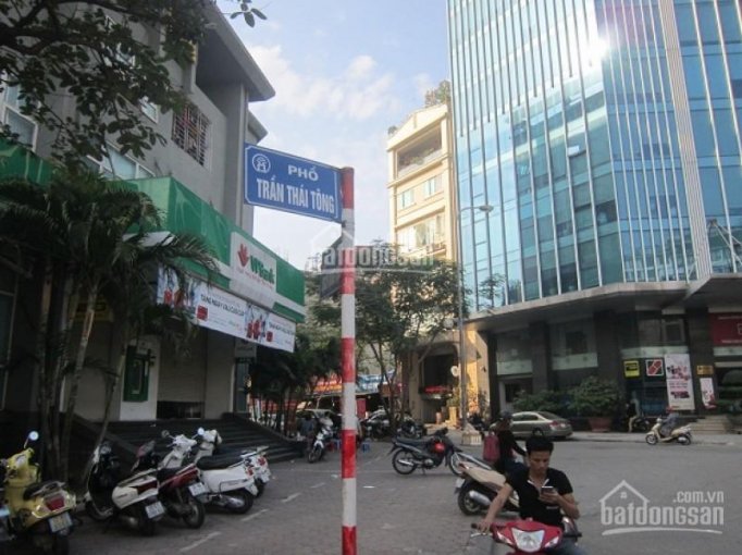Chính chủ bán mảnh đất 130m2 mặt phố Trần Thái Tông, Cầu Giấy, mặt tiền 7.5m, vỉa hè, ô tô tránh