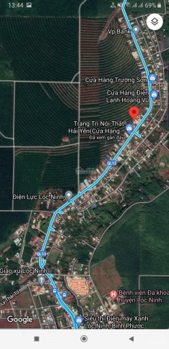 Đất mặt tiền Quốc Lộ 13, ngay BX Lộc Ninh, Bình Phước