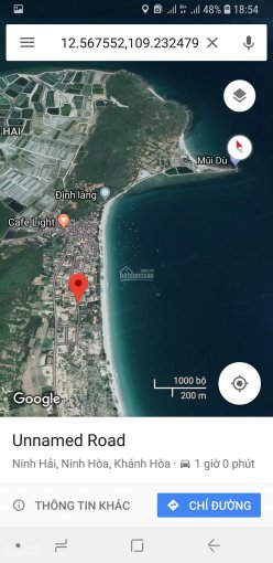 Chuyển nhượng lại lô đất diện tích 151m2 tại biển Dốc Lết, Khánh Hòa, đất đẹp, sổ đỏ đất ODT 100%
