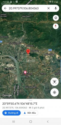 Bán 2 ô đất đường liên xã Sông Khoai và Mai Hòa, thôn 7, Sông Khoai DT = 214m2 và 556m2 full thổ cư