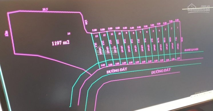 Đất trồng cây lâu năm trong KDC mặt tiền rạch Bà Đội, DT 2822m2, giá đầu tư còn TL