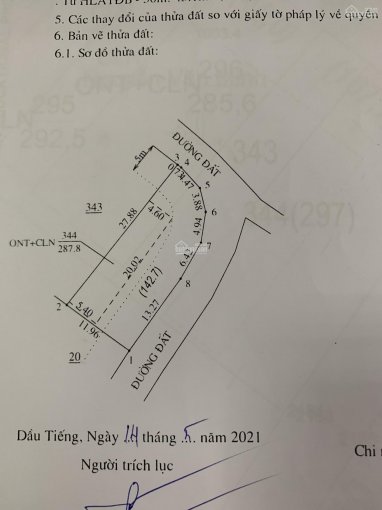 Cần bán đất lô góc 2 mặt tiền xã Long Hòa, huyện Dầu Tiếng, tỉnh Bình Dương