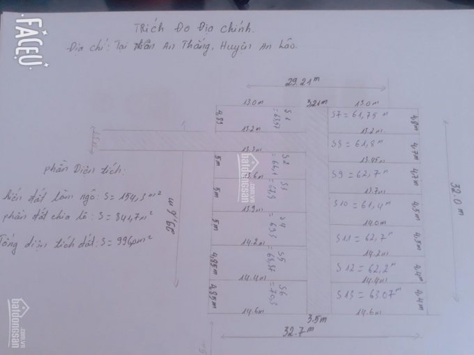 Siêu phẩm dự án phân lô 13 lô đất mới tinh tại An Thắng - An Lão