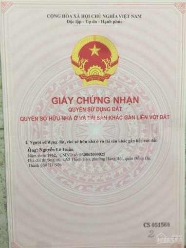 Chính chủ bán đất mặt đường 427 trục chính đi Thường Tín - Hà Đông