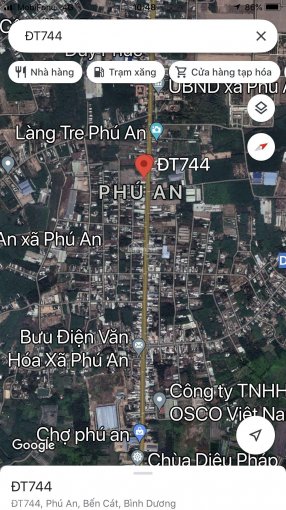 Mặt tiền ĐT 744, Phú An, vị trí kinh doanh, giá đầu tư. 0986698798