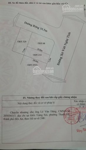 Bán đất mặt tiền Xô Viết Nghệ Tĩnh, diện tích 7.5mx20m, khu dân cư an ninh và sầm uất