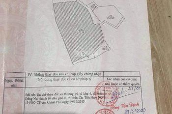 Chính chủ bán lô đất giá rẻ thị trấn Cát Tiên, Lâm Đồng, 14000 m2