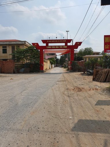 Bán đất sổ đỏ Yên Vĩnh, Kim Chung cạnh đường trục chính gần KĐT Hinode, trả góp 600tr sang tên ngay