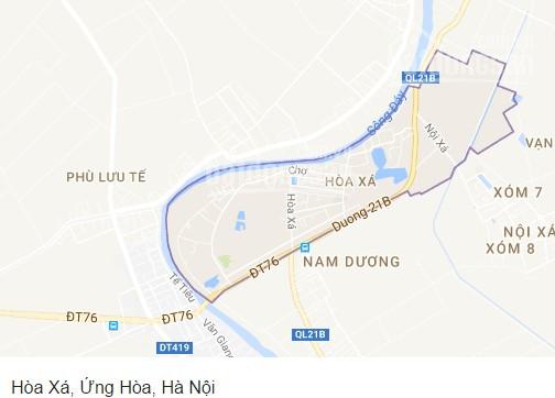 Bán mảnh đất cuối cùng Bờ Hồ, Hòa Xá, Hà Nội, 151,6m2 (6,6m*23m). SĐCC